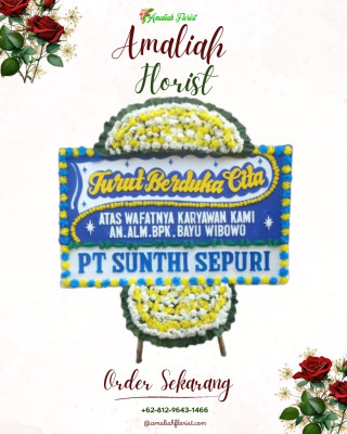 Papan Bunga Duka di Tulung