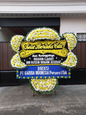 Papan Bunga Duka di Tulung