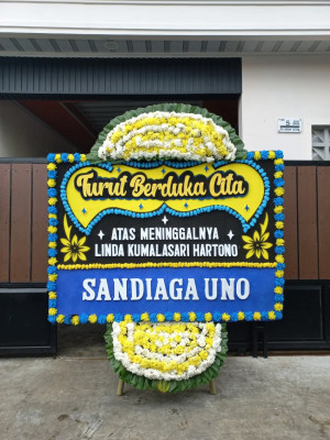 Papan Bunga Duka di Tulung